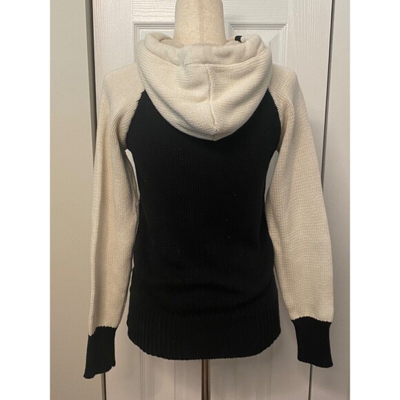 NHL PITTSBURG PENGUINS Womens S Hoodie Cotton Knit Sweater Old Time Hockey BLACK - Picture 5 of 14